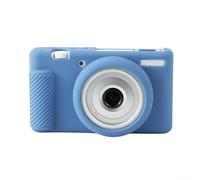 Funda de silicona para cámara Sony ZV1F, ZV1 II, ZV1M2, cuenta con propiedades impermeables y resistentes a los arañazos (azul oscuro)
