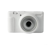 Funda de silicona para cámara Sony ZV1F, ZV1 II, ZV1M2, cuenta con propiedades impermeables y resistentes a los arañazos (blanco)