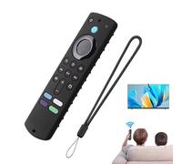 Funda De Silicona para Control Remoto | Color Sólido Funda Mando | para El Nuevo Fire TV Sticks 4k | Protectores Luminosa con Cordón