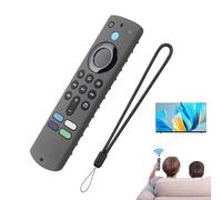 Funda De Silicona para Control Remoto | Color Sólido Funda Mando | para El Nuevo Fire TV Sticks 4k | Protectores Luminosa con Cordón