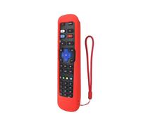 Funda de Silicona para Control Remoto de TV TCL para R50B7120UK R55A7200GTUK, Color Rojo