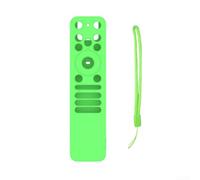 Funda de silicona para control remoto, funda protectora ligera a prueba de golpes con agarre antideslizante y accesorio de cordón para control remoto de voz LG MR25GA (verde noche)