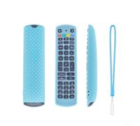 Funda de silicona para control remoto JIO FIBER TV, silicona suave, a prueba de golpes y ligera, agarre mejorado para uso diario en el hogar (turquesa oscuro)