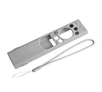 Funda de silicona para control remoto para Samsung Solar BN59 BN68 2022 para Smart TV, piel protectora a prueba de golpes con cordón para uso diario (gris)