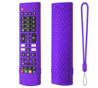 Funda de silicona para control remoto para un agarre mejorado, compatible con controladores AKB76040302, a prueba de golpes, lavable al agua