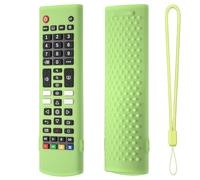 Funda de silicona para control remoto para un agarre mejorado, compatible con controladores AKB76040302, a prueba de golpes, lavable al agua