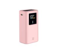 Funda de Silicona para CukTech 10 Mini,Banco de energía Cubierta Protectora de Piel a Prueba de Golpes Manga Suave a Prueba de Polvo para CukTech 10 Mini 10000mAh 55W (Rosa)
