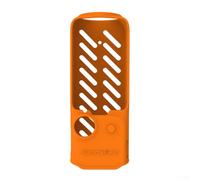 Funda de silicona para DJI para cámara Osmo Pocket 3 que ofrece una protección constante y una sensación de manejo ergonómica (naranja)
