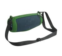 Funda de Silicona para el Altavoz Bluetooth para JBL Charge 5, Bolsa Protectora de Transporte con Correa para el Hombro y Mosquetón para la Funda Charge 5 (Green)