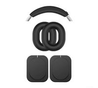 Funda de silicona para el sudor para Nothing Ear 1, cubierta protectora para auriculares inalámbricos, accesorio de goma suave antisudor (negro)