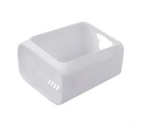Funda de silicona para Eufy Security S230 Escudo impermeable para SoloCam S40 Surveillance Solutions (blanco)