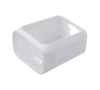 Funda de silicona para Eufy Security S230 para Solocam S40, a prueba de golpes, antiarañazos, uso en interiores y exteriores, color negro y blanco (blanco)