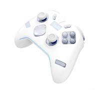 Funda de silicona para Flydigi Apex 5, Force for ELITE Controller Funda protectora a prueba de caídas compatible con carcasa de juego (blanco)