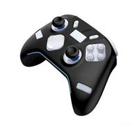 Funda de silicona para Flydigi Vader 4 Pro - Funda a prueba de golpes con agarre antideslizante, cubierta a prueba de polvo para controlador de juego inalámbrico (negro)