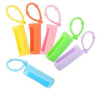 Funda de Silicona para Frasco Roll-on de Aceites Esenciales 10ml 6 Piezas