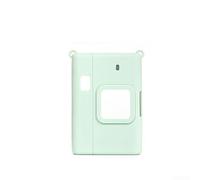 Funda de silicona para Fujifilm para Mini Liplay+, funda protectora suave con agarre antideslizante, carcasa ligera para cámara, color negro (verde)