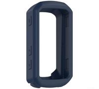Funda de silicona para Garmin Edge 850 550, antigolpes, flexible, protector de dispositivo de ciclismo, color rojo (azul)
