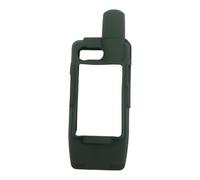 Funda de silicona para Garmin GPSMAP 64/65/66 Series, funda protectora anticaídas con recortes precisos, parachoques ligero a prueba de golpes para senderismo al aire libre (negro) (verde)
