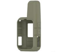 Funda de silicona para Garmin InReach Mini 2 con material elástico de larga duración que proporciona protección contra caídas y accesibilidad a botones/puertos (verde oscuro)