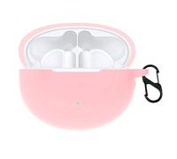 Funda de silicona para Huawei FreeBuds 4i auriculares Bluetooth, funda protectora para Huawei FreeBuds 4i (rosa)