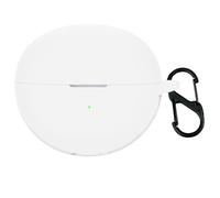 Funda de silicona para Huawei FreeClip Bluetooth auriculares, funda protectora para Huawei FreeClip (blanco)