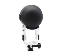 Funda de Silicona para insta360 X5 Invisible Dive Case, Anti-arañazos Anti-caída Protector de Lente Cámara de Buceo Funda Cámara de Acción Accesorios (Negro)