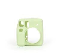 Funda de silicona para Instax Mini SE, funda protectora para cámara instantánea, accesorios ligeros y suaves (verde)