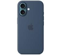 Funda de silicona para iPhone 16 con MagSafe (azul denim) - APPLE