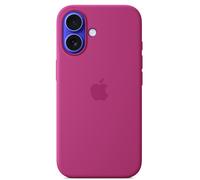 Funda de silicona para iPhone 16 con MagSafe (fucsia) - APPLE