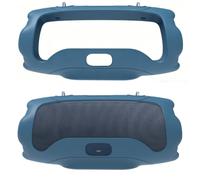 Funda de silicona para JBL XTREME 5, funda protectora suave, a prueba de caídas, a prueba de golpes, para altavoz portátil XTREME5, organizador al aire libre, accesorios de protección completa (azul)