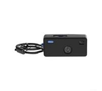 Funda de silicona para Kodak Charmera, protección de llavero a prueba de golpes, funda elegante para cámara de caja ciega 1987 en todos los colores (negro)