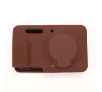 Funda de Silicona para Kodak Pixpro FZ55, Estuche Protector para suave a Medida, Antiarañazos y para polvo, para acceso Total, Color Negro(Brown)