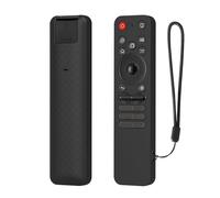 Funda de silicona para LG MR25GA Magic Remote Case (Serie 2025 OLED C5 B5 G5 M5), antigolpes y antideslizante, con Lanard para mando a distancia LG Smart TV, color negro