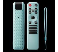 Funda de silicona para LG MR25GA Magic Remote compatible con LG OLED Smart TV AI-C5/B5/G5/M5 Series MR25GA, a prueba de golpes, lavable, a prueba de polvo, con cordón