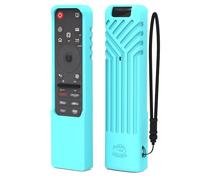 Funda de Silicona para LG MR25GA Magic Remote (Serie OLED 2025 C5 B5 G5 M5), antigolpes y Antideslizante, Carcasa Protectora con Agarre para Mando a Distancia LG Smart TV, Color Azul
