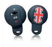 Funda de silicona para llave de coche M-INI Cooper S para M-INI R50, R53, F54, F55, F56, de goma, color negro
