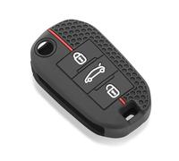 Funda De Silicona para Llave De Coche para Peugeot 208 308 408 508 2008 3008 4008 5008 para Citroen C3 C4 para Cactus C6 C8(Type 1)