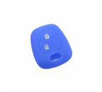 Funda De Silicona para Llave De para Peugeot 107 206 307 207 406 408(Blue)