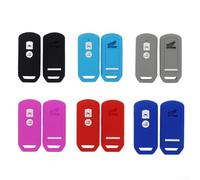 Funda de silicona para llave Honda para pcx, para x-adv, para sh125 | Funda de silicona para llave, 2 botones, gel suave, para Honda para pcx 150, para x-adv, para sh125, para forza 300
