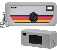 Funda de silicona para llavero Kodak Charmera para cámara digital, funda protectora suave a prueba de caídas y golpes para Kodak Charmera, Gray, No