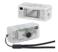 Funda de Silicona para Llavero Kodak CHARMERA (versión de Caja ciega/Caja Individual), Recortes precisos y protección contra arañazos, cámara no incluida (Transparente)