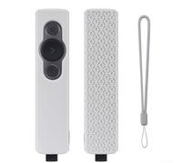 Funda de silicona para Logitech Spotlight Presentation Remote Diseño ergonómico para un mejor manejo y seguridad (blanco)