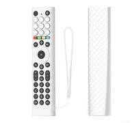 Funda de silicona para mando a distancia Hisense ERF2K38H, funda protectora que absorbe los golpes, carcasa ligera, color azul brillante (blanco)