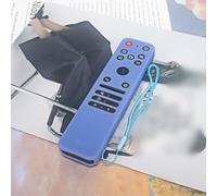 Funda de silicona para mando a distancia LG MR21GA MR21GC, funda ligera con práctico accesorio de cordón (azul noche)