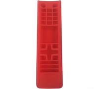 Funda de silicona para mando a distancia para Samsung BN59 AA59, carcasa protectora con resistencia a caídas para uso en sala de estar, ajuste flexible para BN59-01315J BN59-01199F (rojo)