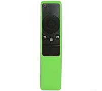 Funda de silicona para mando a distancia Samsung BN59 TV, funda lavable con función que brilla en la oscuridad, resistente a caídas, para LED QLED para Smart TV 4K, protección del controlador (verde