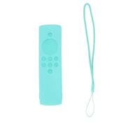 Funda de Silicona para Mando a Distancia, Suave y Duradera, con Protector Antideslizante y Recortes Precisos, Lavable y Ligera, Compatible con Fire TV Stick Lite, Transparente (Verde Menta)