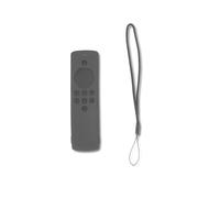 Funda de Silicona para Mando a Distancia, Suave y Duradera, con Protector Antideslizante y Recortes Precisos, Lavable y Ligera, Compatible con Fire TV Stick Lite, Transparente (Gris Oscuro)