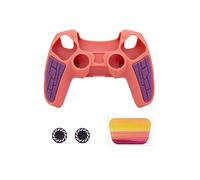 Funda de Silicona para Mando DualSense para PS5 con Kit de Tapas para los Pulgares, Funda Protectora Suave, Serie de Edición Especial