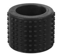Funda de Silicona para Mango de Máquina 25mm, Negra | Agarre Cómodo y Aislamiento Térmico, para Herramientas y Bolígrafos, 1